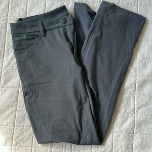 Grey lululemon a ABC pants regular leg size 31